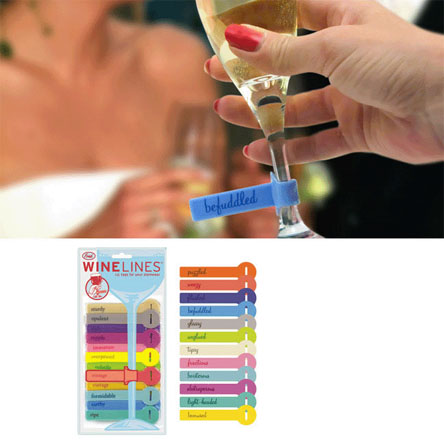 Wine Lines Drink Tags